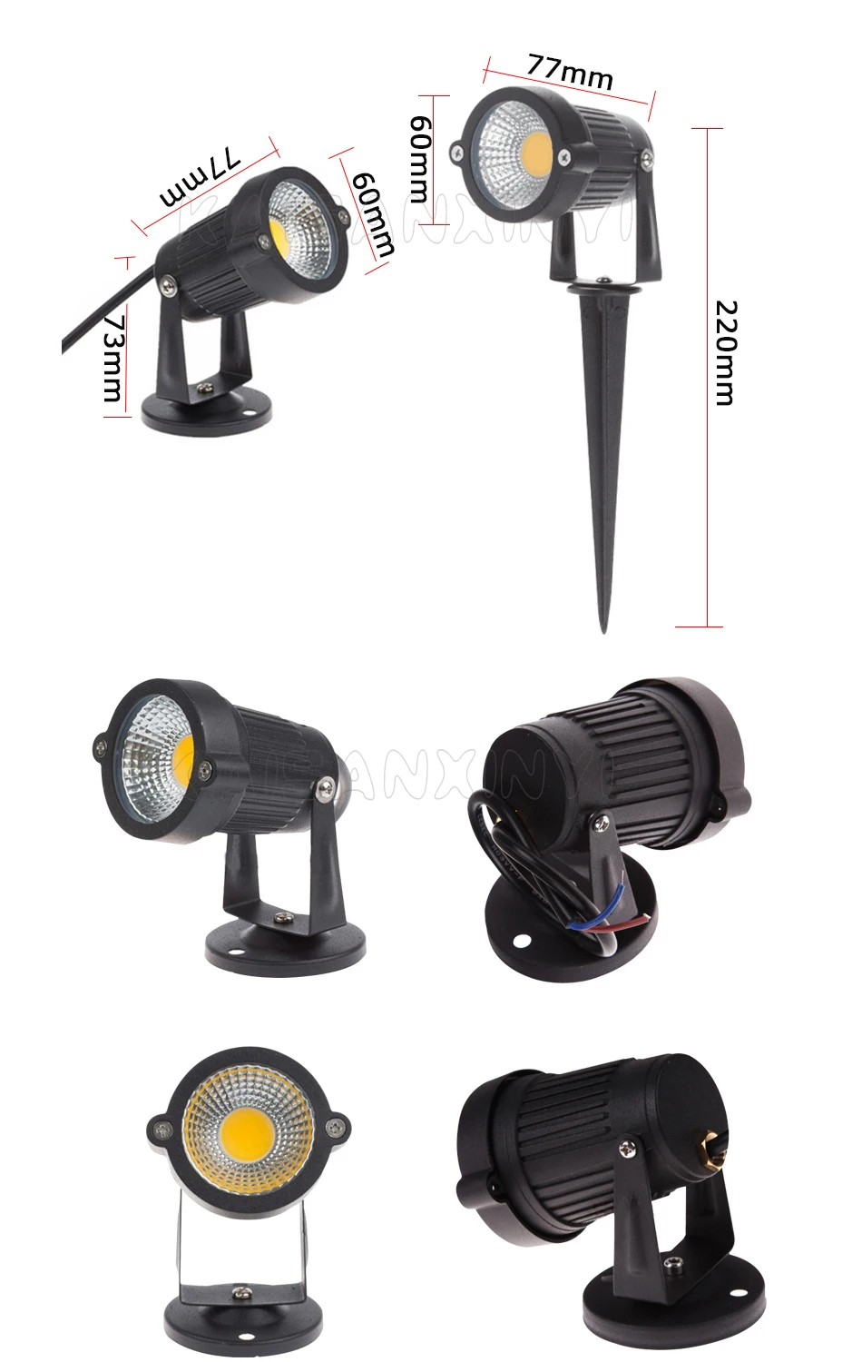 Luzes de Ponto Led ao ar 5 Livre Jardim Gramado Luz Paisagem Lâmpada Pico Impermeável 12 Caminho Quente Branco Verde 220 v 110 3 w 3 luz paisagem lâmpada pico impermeável 12 v