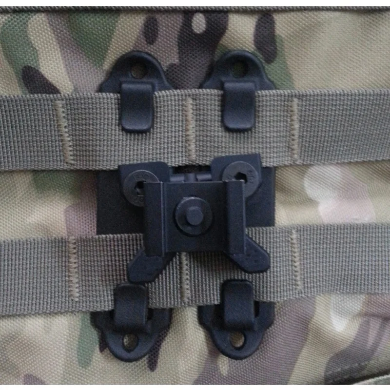 전술 Airsoft 소총 권총 권총 캐리어 어댑터 마운트 및 몰리 후크 7/8 &위버 &amp; Picatinny 레일 사냥 파티