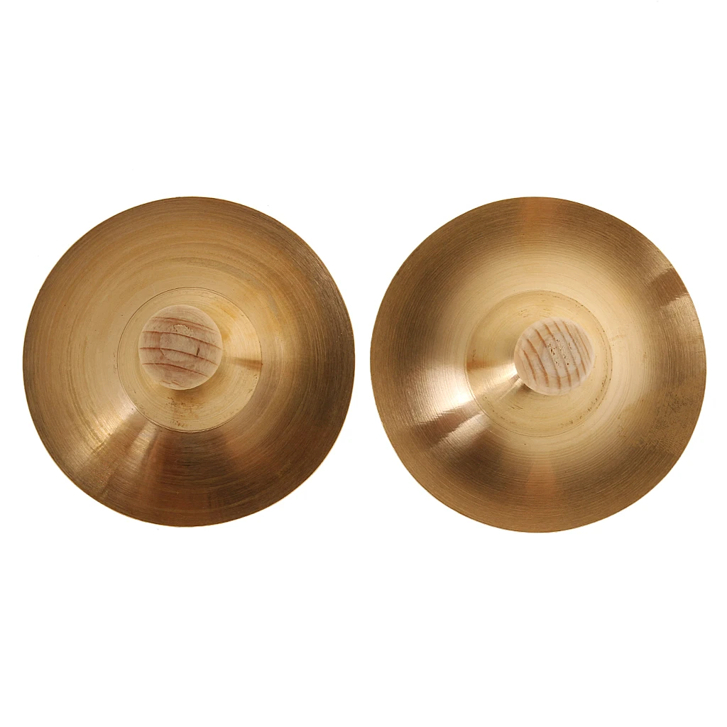 Hand Percussion Copper Cymbals Instruments Set for Kids Early Music Learning Instrument Toys