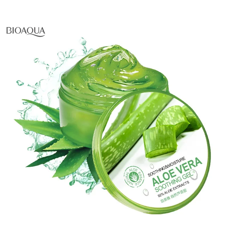 

2019 BIOAQUA Natural Aloe Vera Gel Sleeping Facial Mask Moisturizer Hydrating Whitening Skin Anti Aging Men/women Face Skin Care