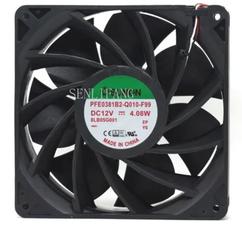 

Free shipping PFE0381B2-Q010-F99 14038 12V 4.08W three-wire cooling fan