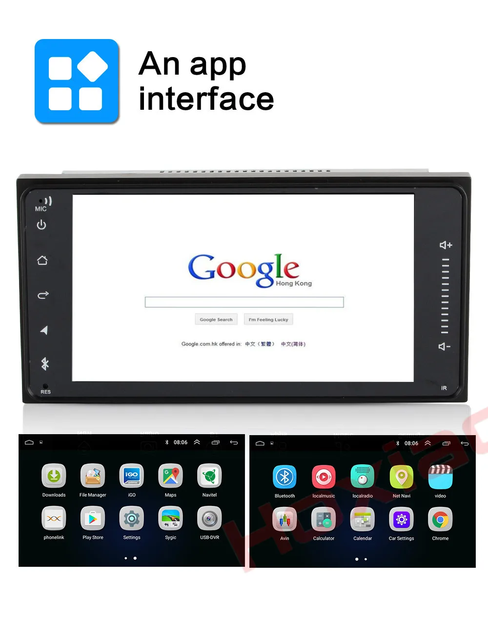 Top Android 8.1 Car Radio for TOYOTA COROLLA Camry Land Cruiser HILUX PRADO RAV4 Quad Core wifi Bluetooth video audio Multimedia 9