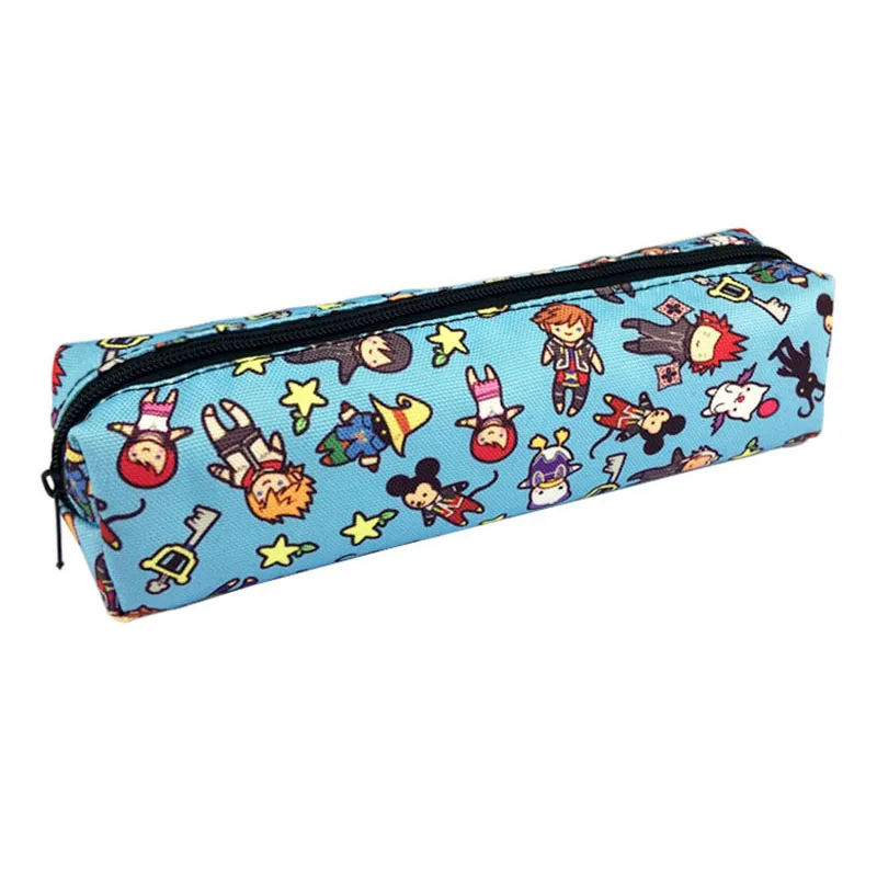 Милые уголовного Пенал школьный Kawaii Мультфильм Pencilcase для мальчиков и девочек большой нескольких макияж Большая ручка сумки канцелярские мешок поставки