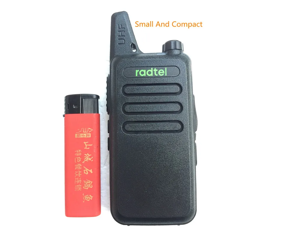 RADTEL RT-10 UHF 400-470 МГц Мини Портативный трансивер двухсторонний любительская радиостанция smart than WLN KD-C1 портативная рация handy talky