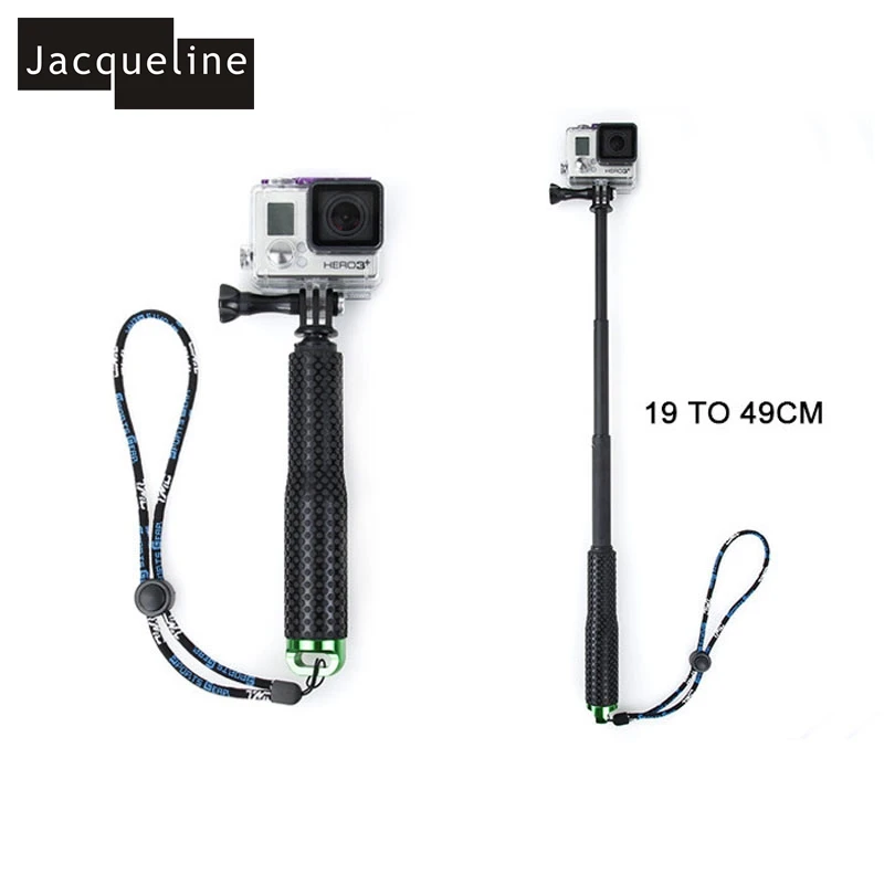 Jacqueline для подводной воды селфи палки монопод для Gopro hero HD 6 5 4 3+ 3 для SJCAM для eken