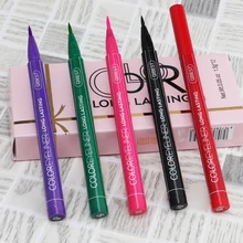 1 шт., матовая подводка для глаз, макияж для глаз, Длительное Действие, водостойкие косметические инструменты, жидкая подводка для глаз, ручка для глаз, вечерние, 12 цветов