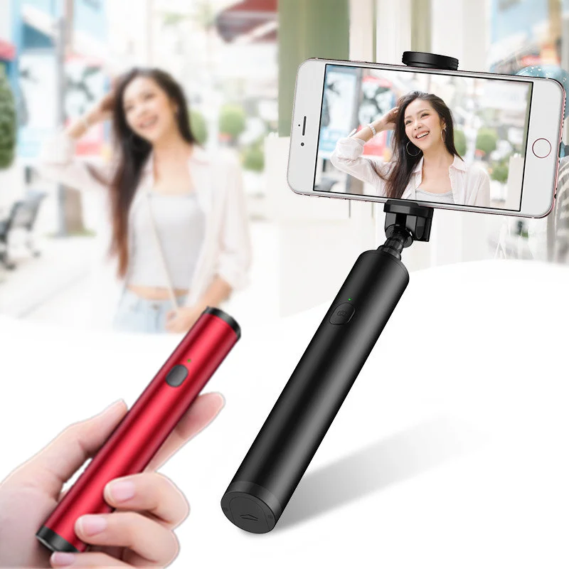 

ETECLA Mini Wireless Live Selfie Stick Tripod Monopod Bluetooth for Smartphone Xiaomi Huawei Iphone 7 Plus with Selfie Light