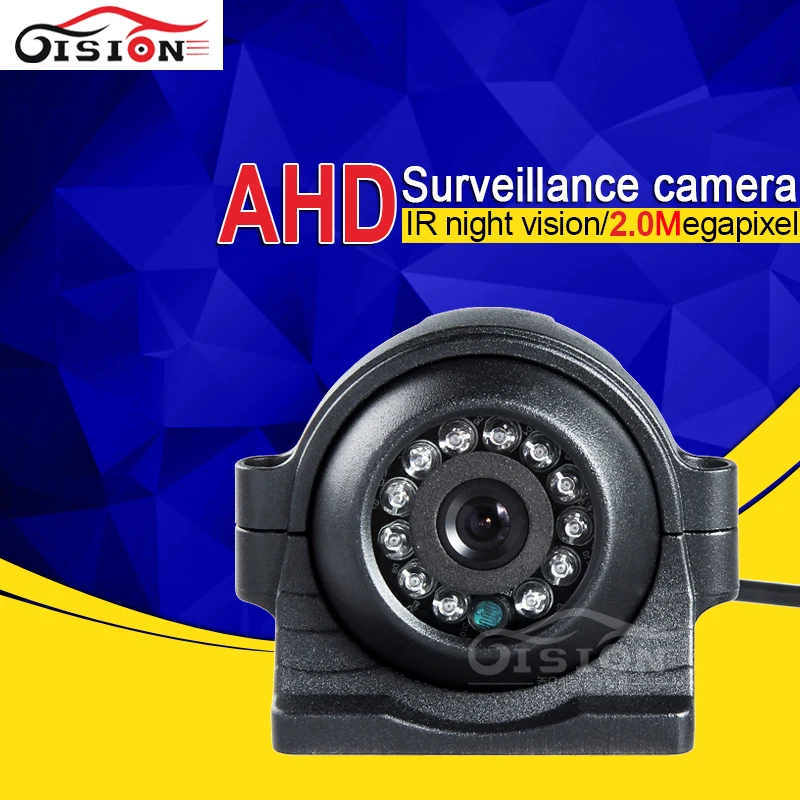 

2.0MP HD Metal Waterproof Back Side / Front View Reverse Backup Car Duty AHD Camera For Heavy Bus Truck Van