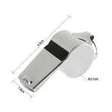 Outdoor Survival Whistle School Soccer Football Lanyard Sport Training Whistle Cheerleading Performances Keychain Camp Hiking