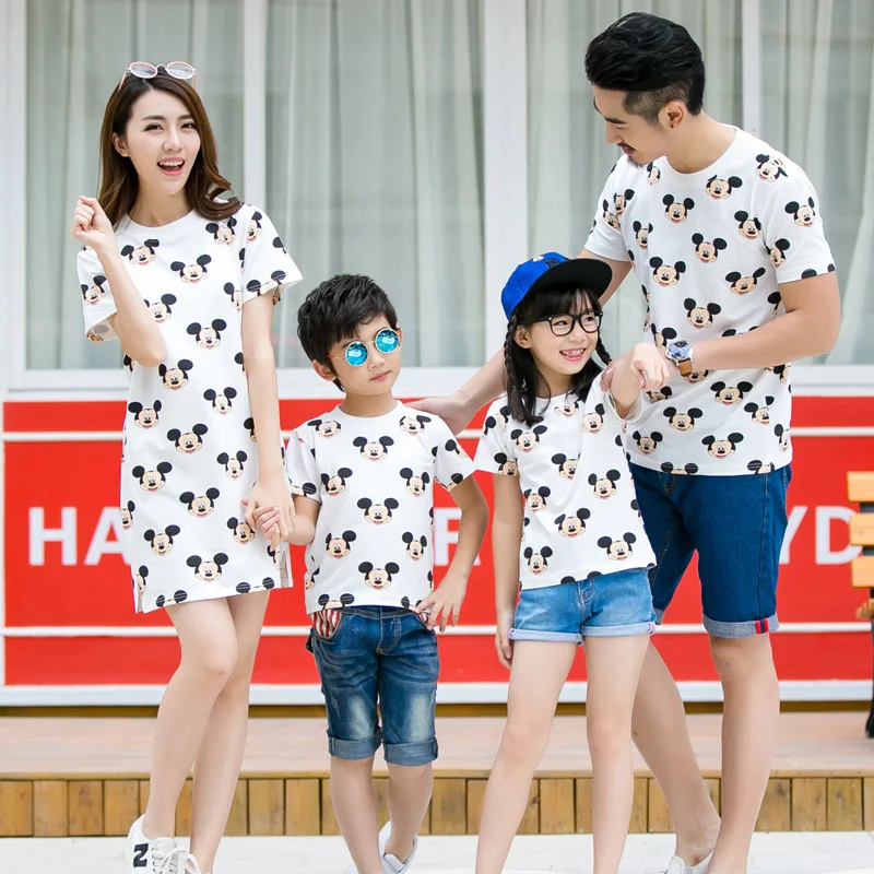 

Family clothes nursing dress mother daughter dresses kids boys T shirt mother son baby overall Summer family macthing outfit
