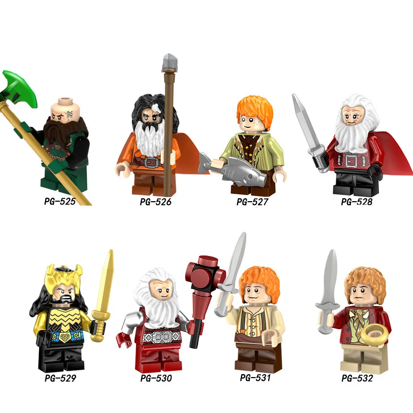 

Legoings Building Blocks PG8150 Ring King Series Assembling Man Lin Wulin Beaver Barn Bahrain Sossen Bilbo