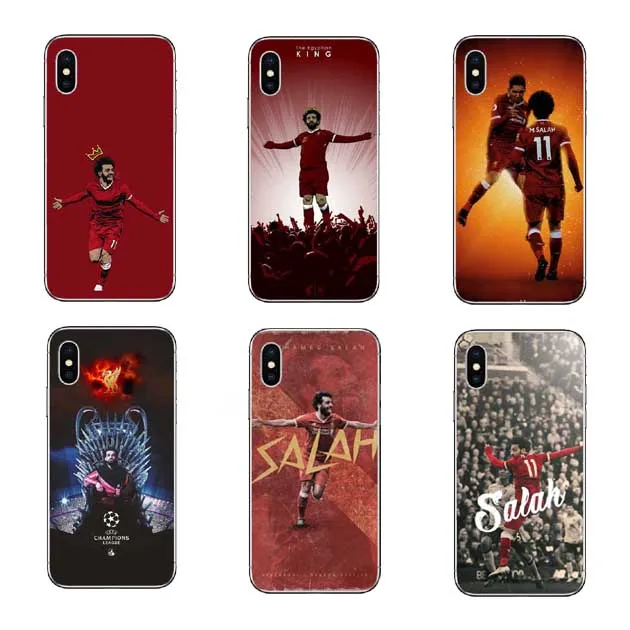 Египетский футболист Mohamed Salah King 11 Мягкие силиконовые Чехлы чехлы для телефонов