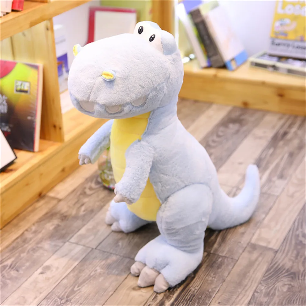 Новые 35/65 см милый плюшевый динозавр и мягкие игрушки мягкие мультфильм куклы тираннозавр милые набивные игрушки для мальчиков подарок на