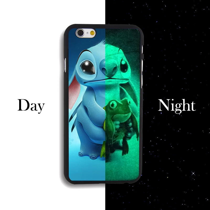 Spring Lemon Lilo & Stitch Night Glow Phone Case Cover For