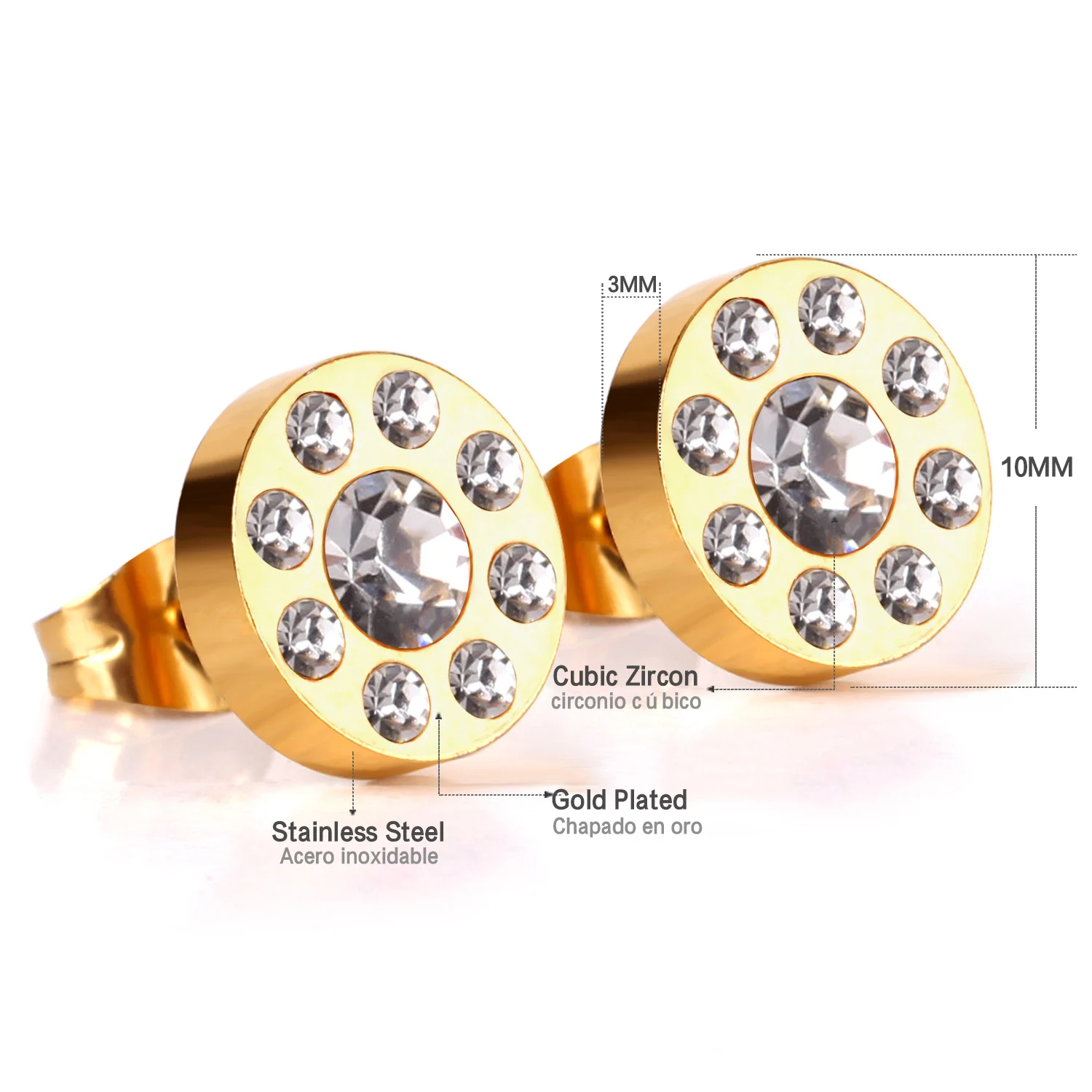LUXUKISSKIDS винтажные украшения серьги гвоздики для женщин рождественские