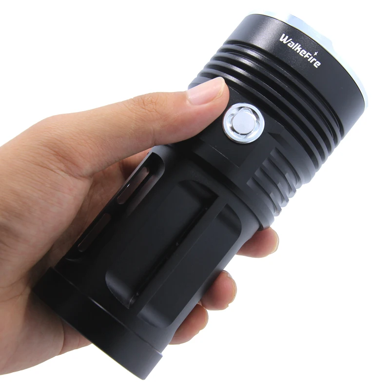  18T6 40000 lumens LED flash light 18 * XM-L T6 LED Flashlight Torch Lamp Light For Hunting Camp Use - 32863838489