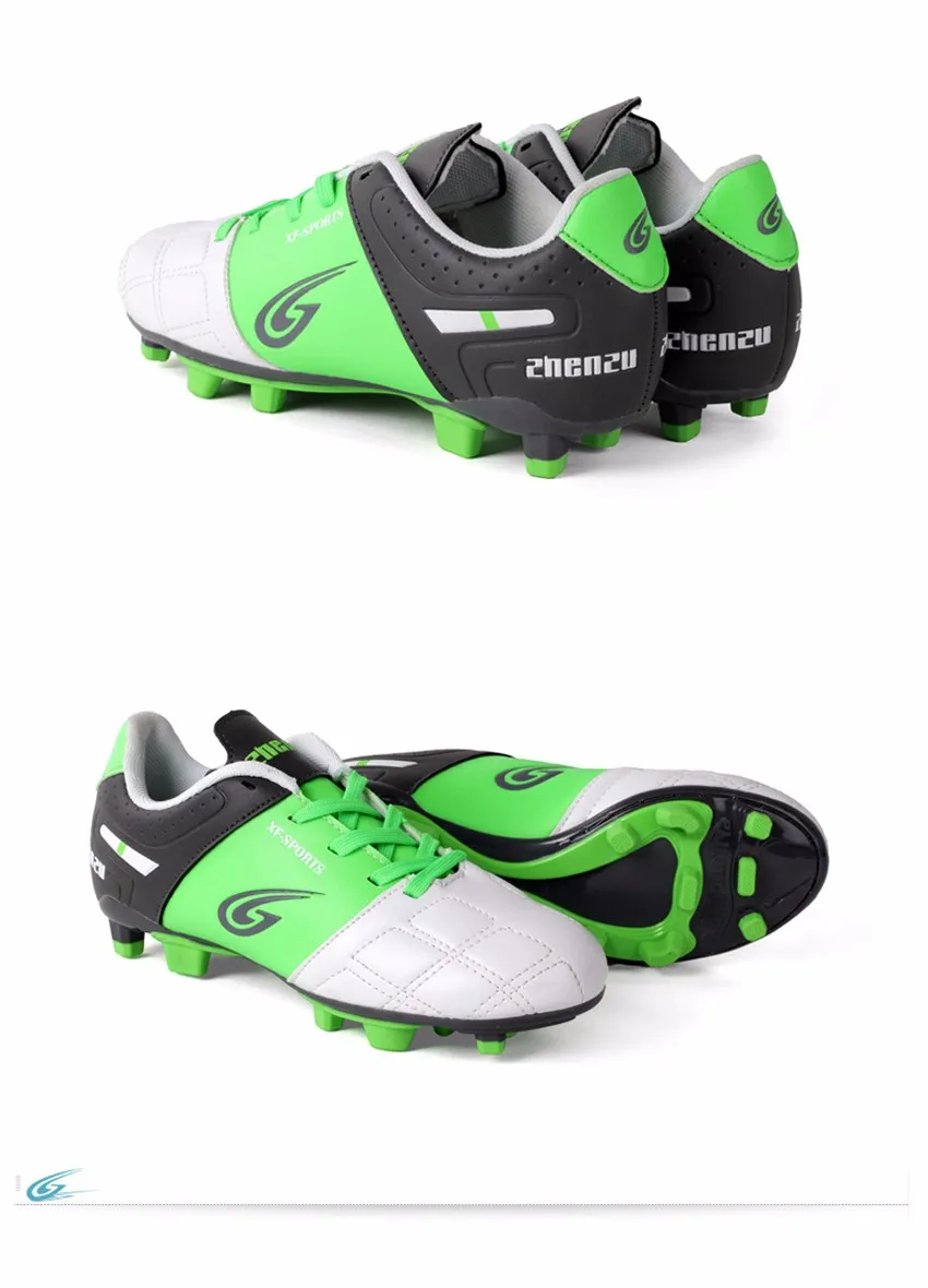 ZHENZU Superfly Football Boots Soccer Shoes Cleats Kids Teenagers chuteira futebol Training AG voetbalschoenen botas de futbol 1