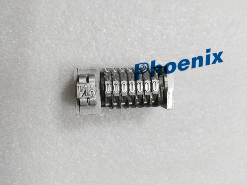 

support customized various tapes Heidelberg printing machine plunger numbering box 4*8 7digits numbering machine standard size