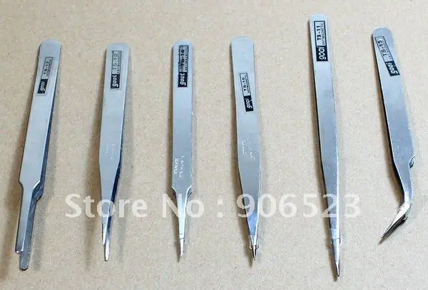 

5sets / lot Industrial Anti-static Tweezer Maintenance Tool TS10-11-12-13-14-15