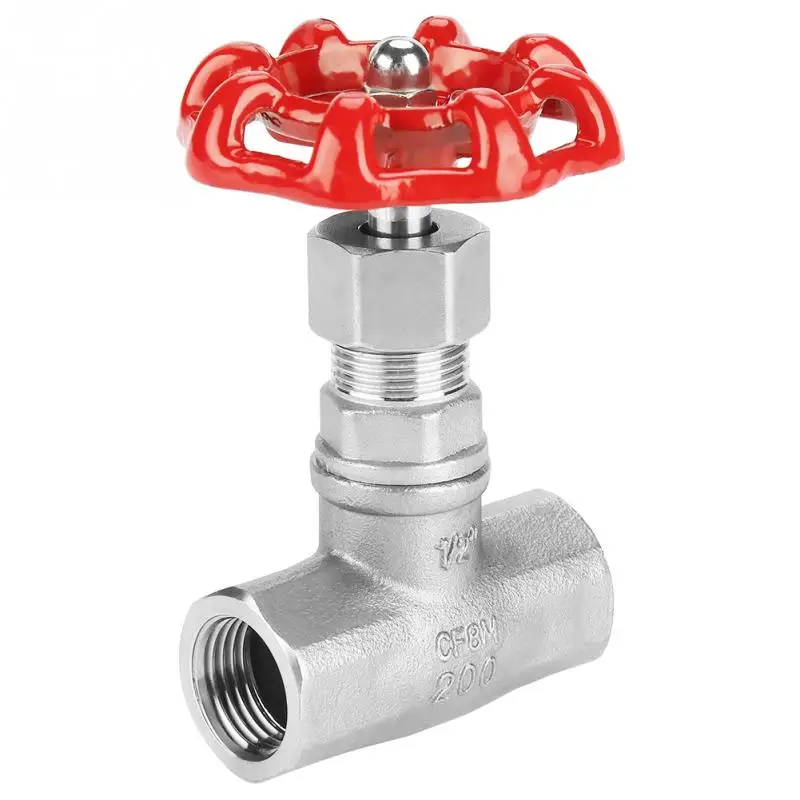 

DN15 Gate Valve Stainless Steel Gate Valve BSPP G1/2 Sluice Valve Water Gate Valve for Water Oil Gas valvula solenoide