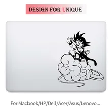 Song Goku Dragon Ball Anime Laptop Decal for Apple Macbook Sticker Pro Air Retina 11 12 13 15 inch Vinyl Mac Surface Book Skin