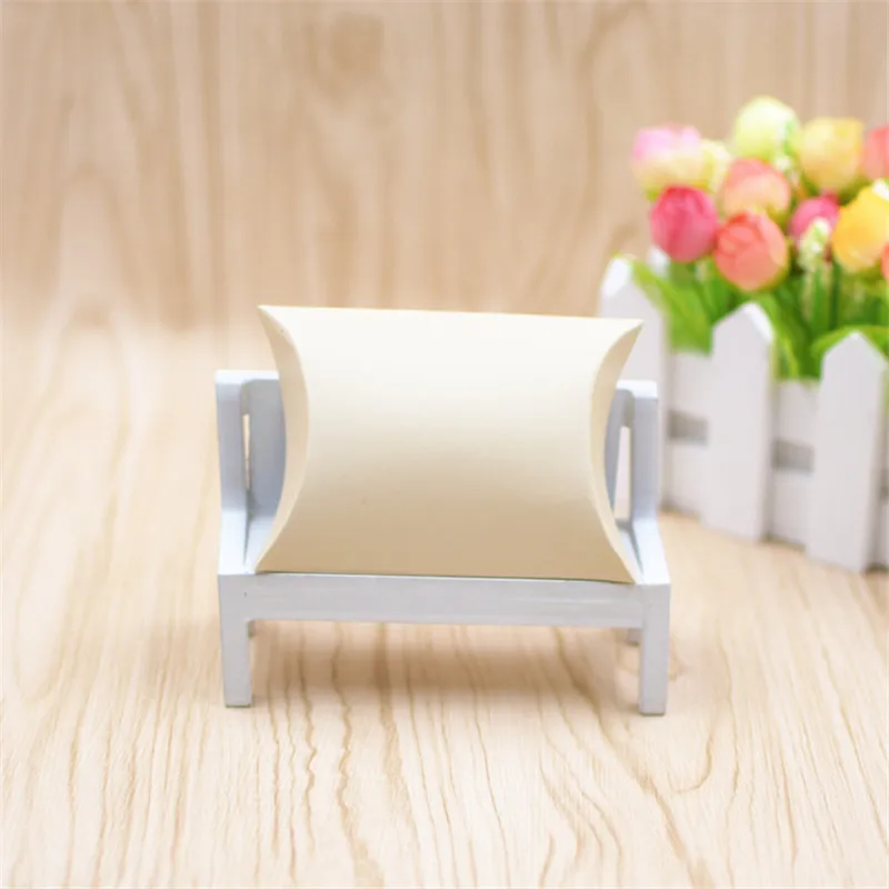 

100pcs/set Colorful Kraft Paper Dragee Candy Box Gift Bag Wedding Gift Baby Shower Favors Birthday Party Christmas Supplies