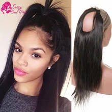 New Product Brazilian Virgin Hair 360 Lace Frontal Straight With Baby Hair Lace Frontal Wig 360 Lace Front Ponytail Presell