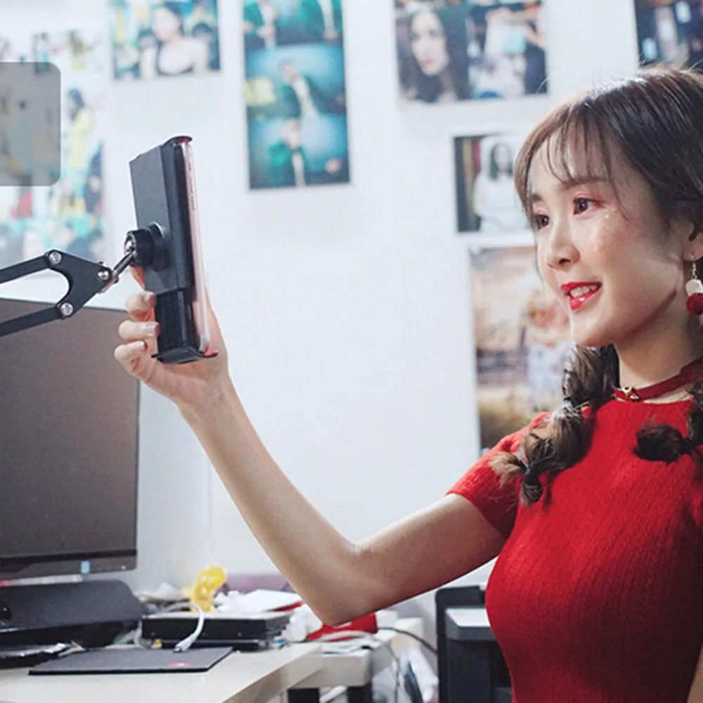 Гибкий держатель для планшета ipad 2 3 4 Air Mini Pro iPhone Xiaomi с длинной ручкой ленивые люди
