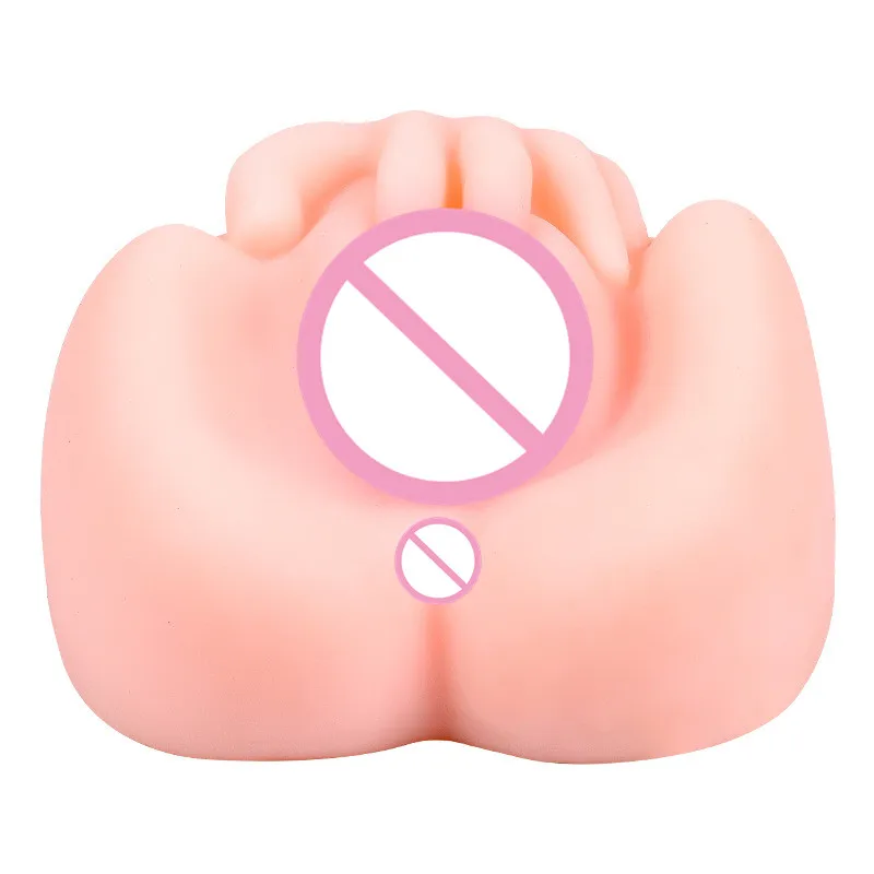 Realistic Ass Vagina for Men Silicone Pocket Pussy Male Masturbator Real Sex Virgin Sucking Cup Sex Toys for Men With Box