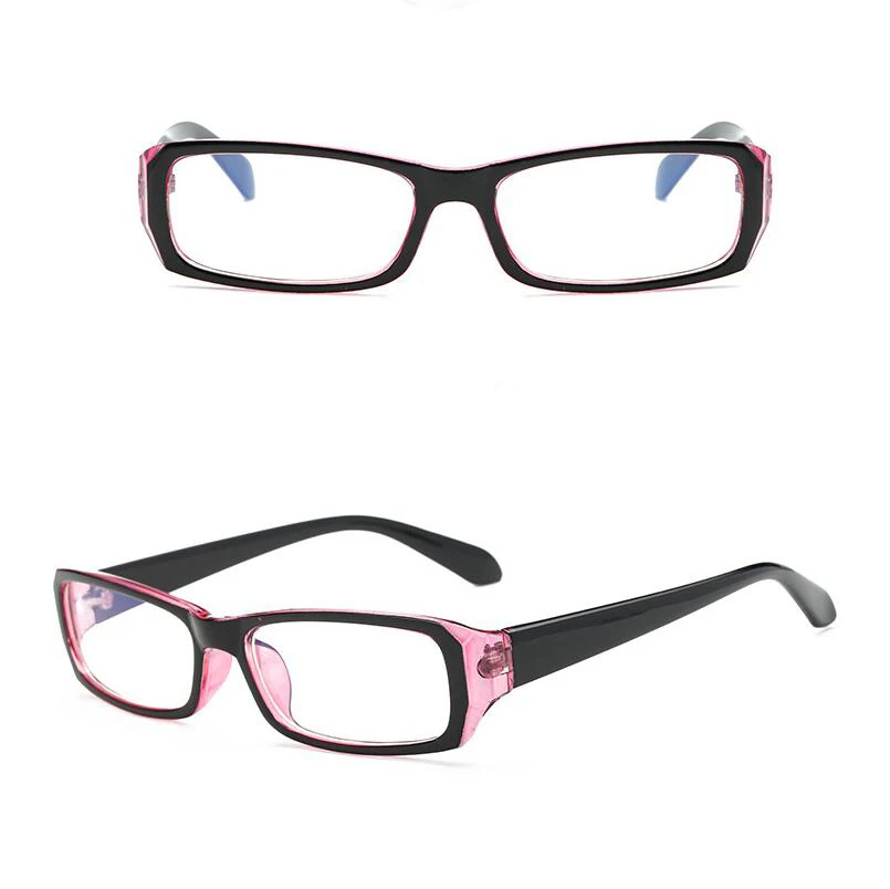 Для мужчин Для женщин линзы для близорукости очки Рамка ПК прозрачные оптические очки Oculos de Grau диоптрий-100-150-200-400 M08