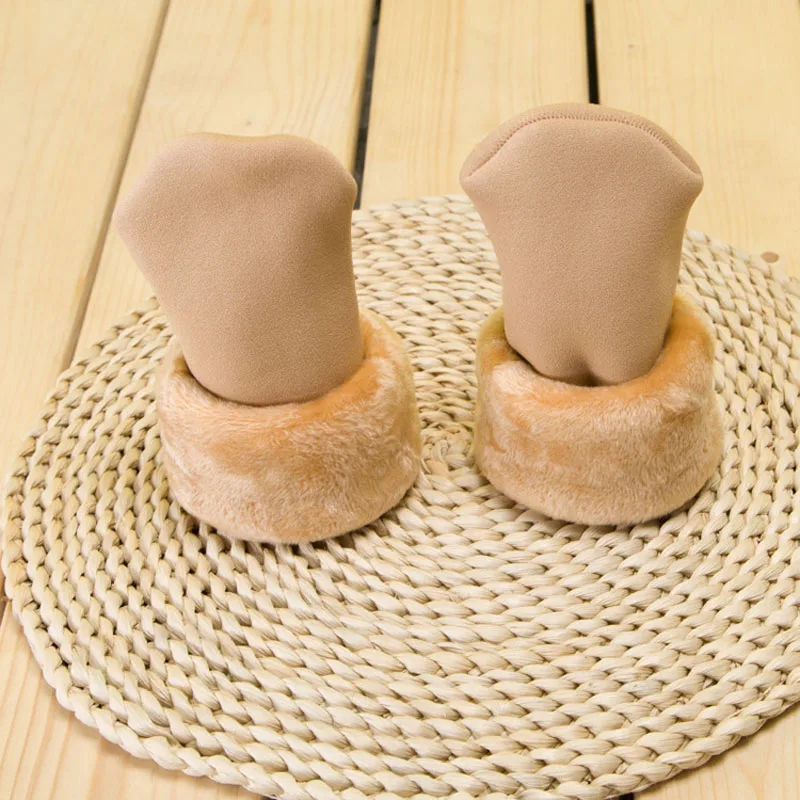 Women Super warm velvet sport socks 4