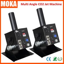 2 шт./лот DMX 512 электрический контроль Регулировка ангела сценический эффект CO2 туман струйные бластеры жидкость CO2 струи туман машина
