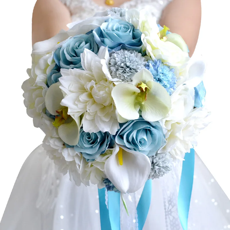 Новинка 2019 года ручной работы букет невесты звездное небо искусственные Холдинг Цветы подружек невесты