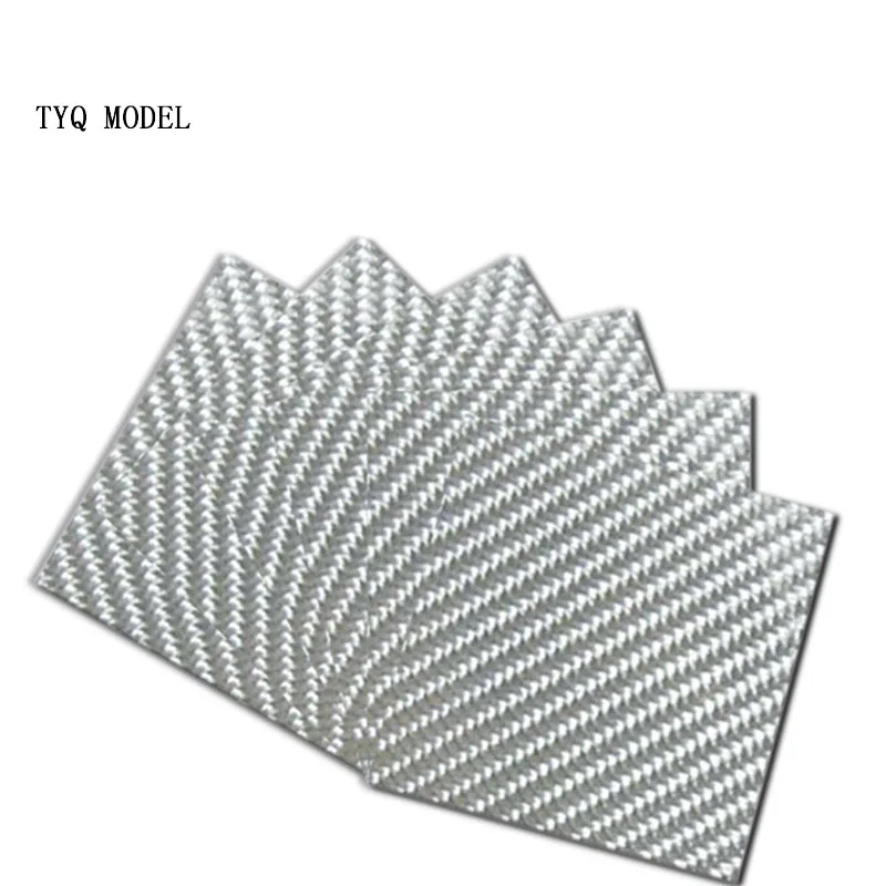 

1pcs 400mm x 500mm All carbon fiber sheet silvery Twill Glossy 1.0mm 2.0mm 3.0mm 4.0mm 5mm