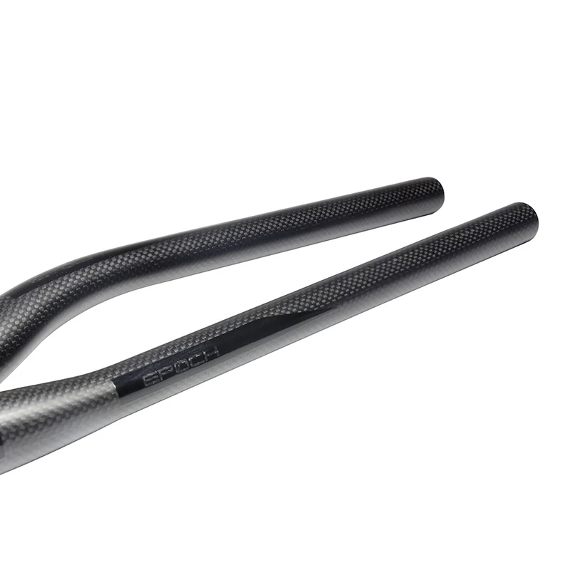 Mountain bike 3K full carbon fibre flat Horizontal carbon bicycle handlebar 31.8*580-720mm CB440 Bicycle Handlebar Grips Bike Handlebar Tape Bicycle Accessories Bicycle Handlebar
