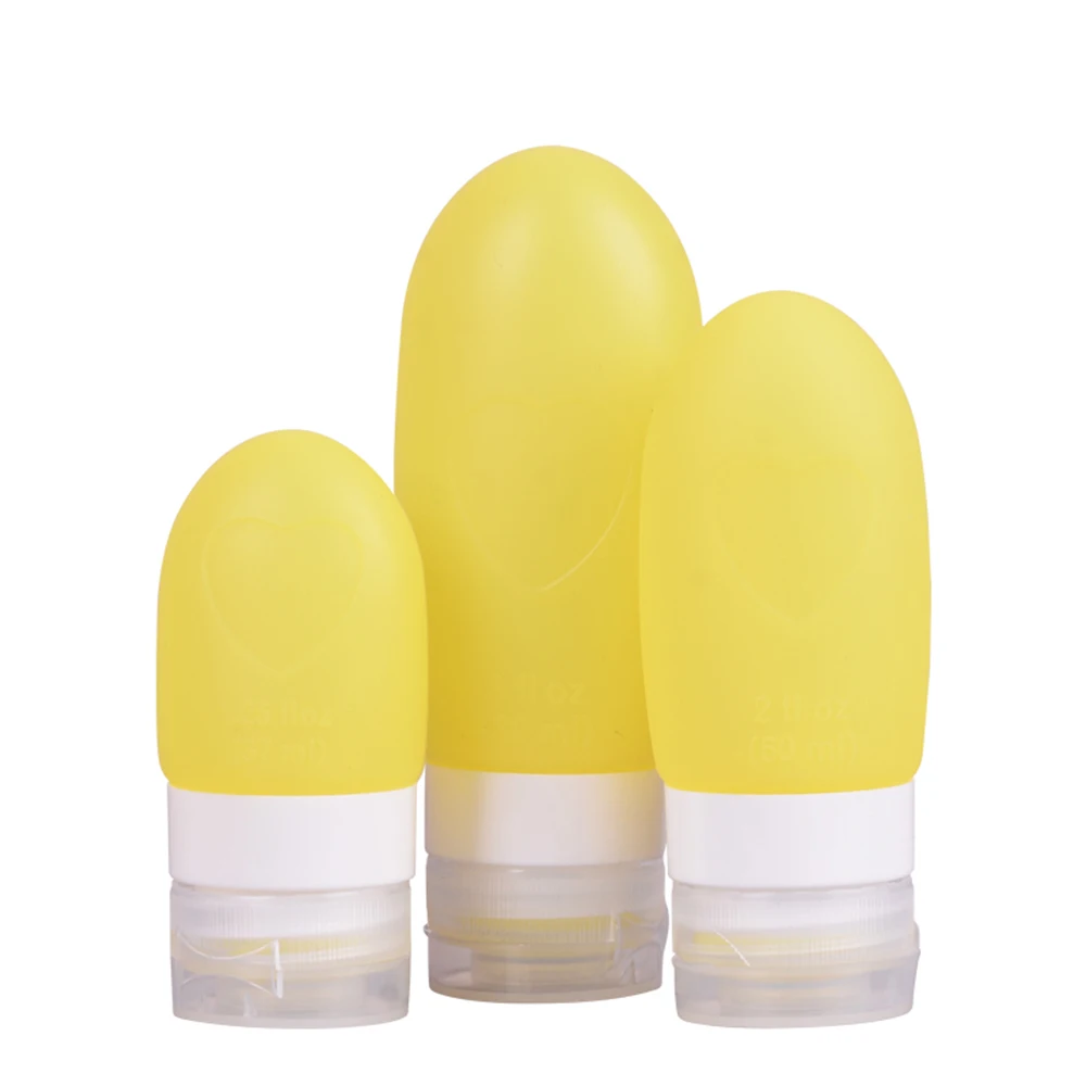 89ml Silicone Refillable Portable Mini Empty Container Travel Bottles