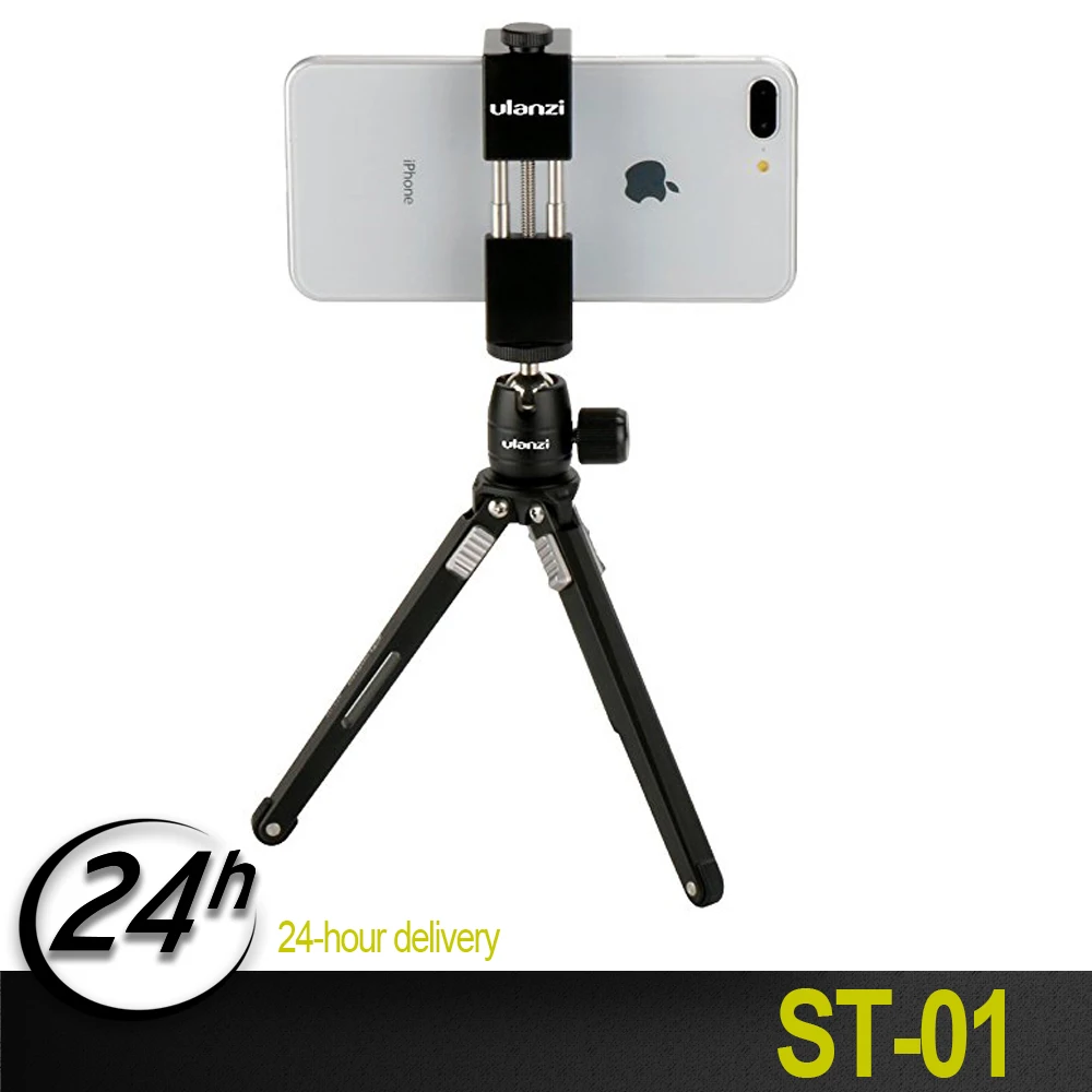 Metal Smartphone Tripod Mount Ulanzi ST 01 Aluminum Metal Universal