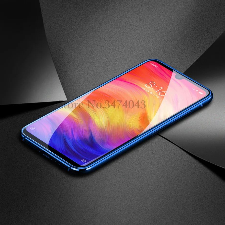 2 шт Полное закаленное стекло для Xiaomi Redmi Note 7 8 Pro Полное покрытие экрана Защитная пленка для Redmi note 8 7 Pro стекло