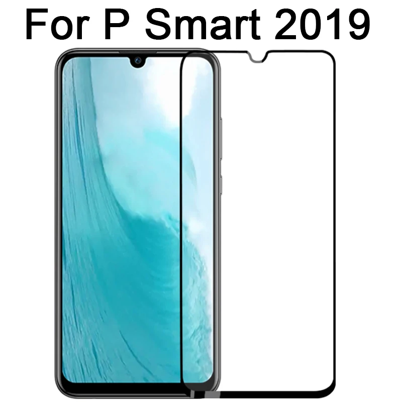 9H полное Защитное стекло для Huawei P Smart 2019 Plus PSmart + PSmartplus Защитная пленка экрана из