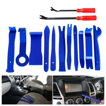 

Pry Tool 13pcs Hand Disassembly Tool Kit Interior Door Clip Panel Trim Dashboard Removal Tool Auto Car Opening Repair Tool