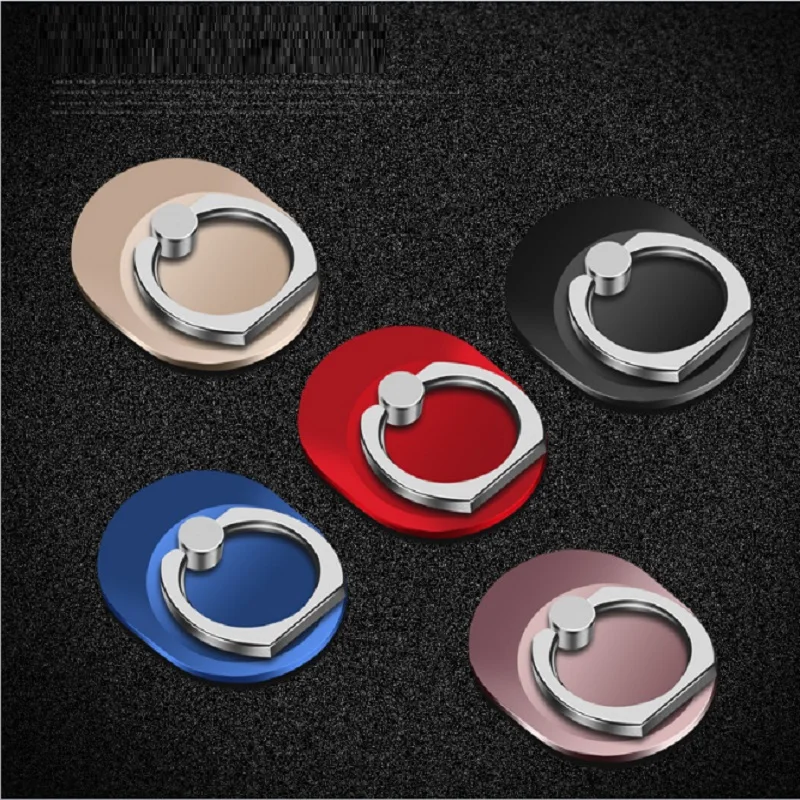 Universal 180 Degree Finger Ring Mobile Phone Grip Stand Holder For iPhone Samsung Huawei Metal Phone Mount Stand