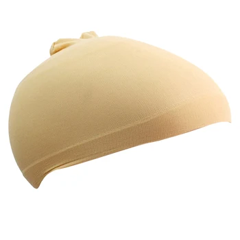 

Wig cap unisex smooth wig hairnet cap Snood - 2 pieces (skin color)