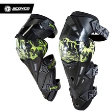 SCOYCO Motorcycle Protective Kneepad Knee Protector equipment joelheiras Motocross Guards Racing Moto Protector Sports Kneepad