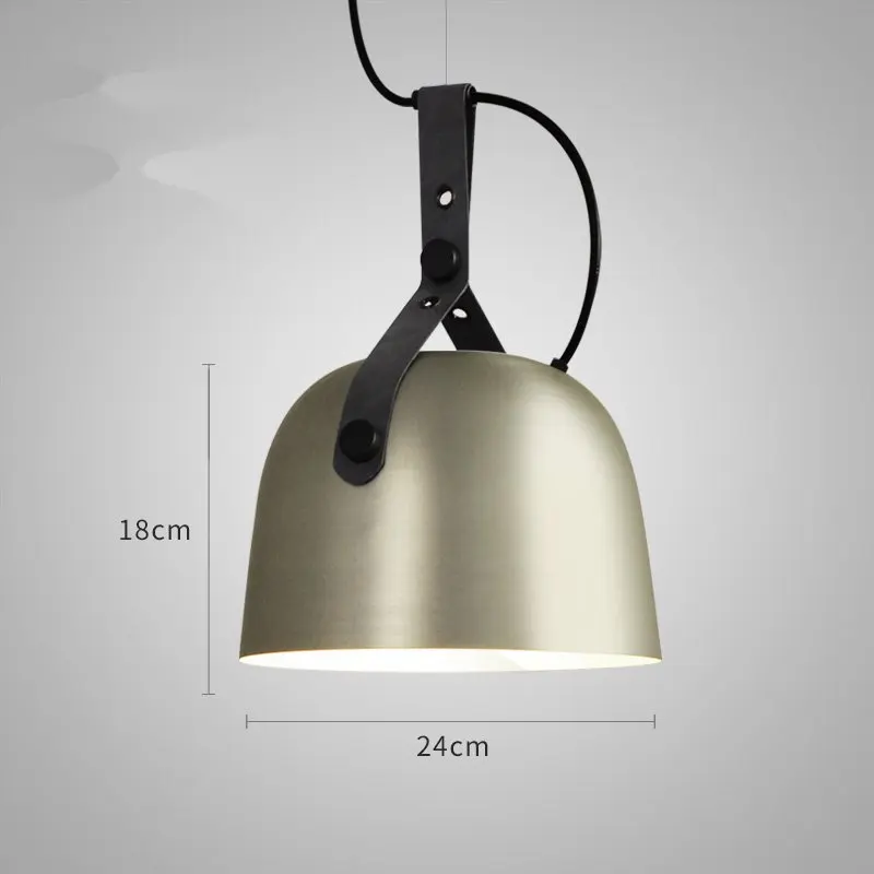 Светодиодный подвесной светильник в американском промышленном стиле, индивидуальный креативный светильник для столовой, дизайн, кафе, ресторана, подвесной светильник - Цвет корпуса: Silver A