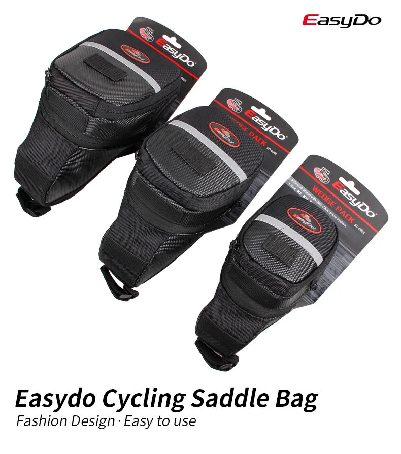 Водонепроницаемая велосипедная седельная сумка Easydo, велосипедная сумка на заднее сиденье, сумка MTB, сумка для шоссейного велосипеда, аксессуары, велосипедная сумка для хранения