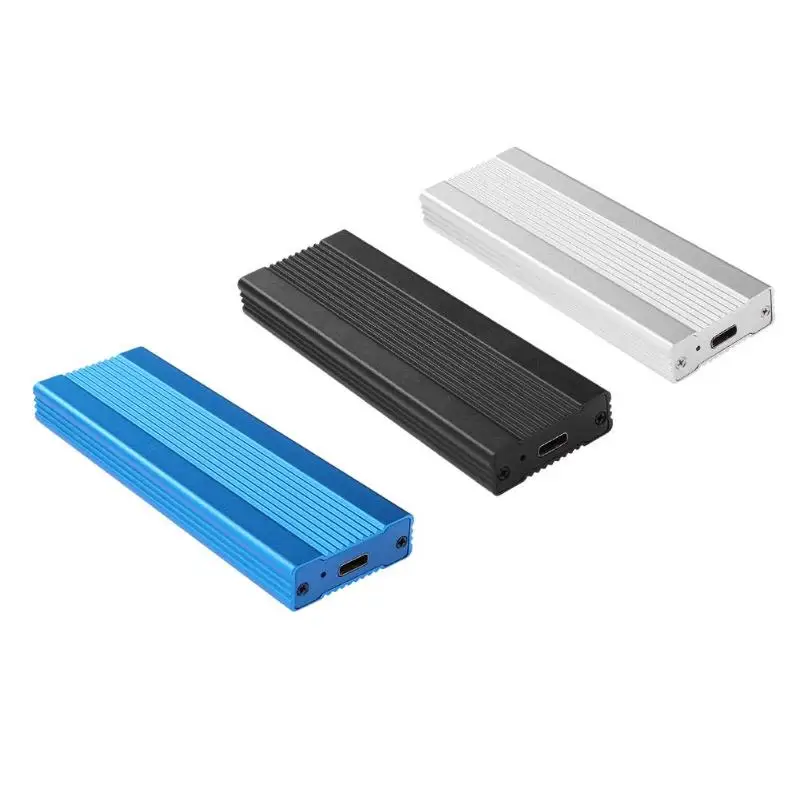 Футляр NVME M.2 полностью алюминиевый чехол для мобильного жесткого диска 3 1 дюйма