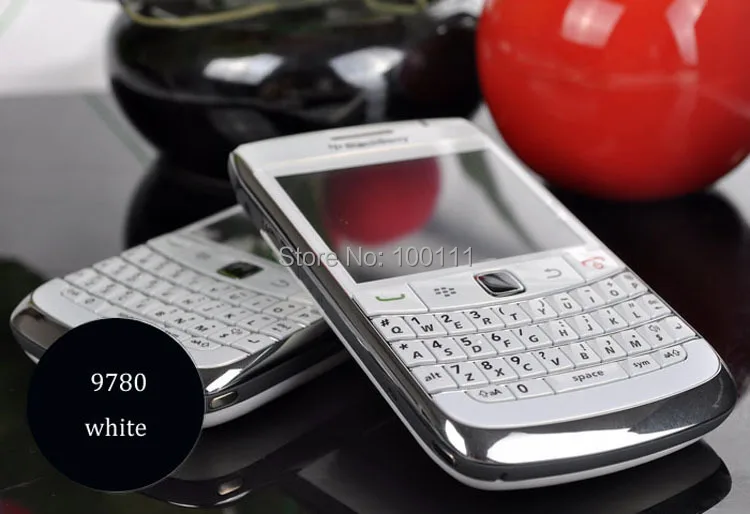 Разблокированный Blackberry Bold 9780 мобильный телефон Восстановленное QWERTY клавиатура 5MP gps MP3 WI-FI GSM/WCDMA/