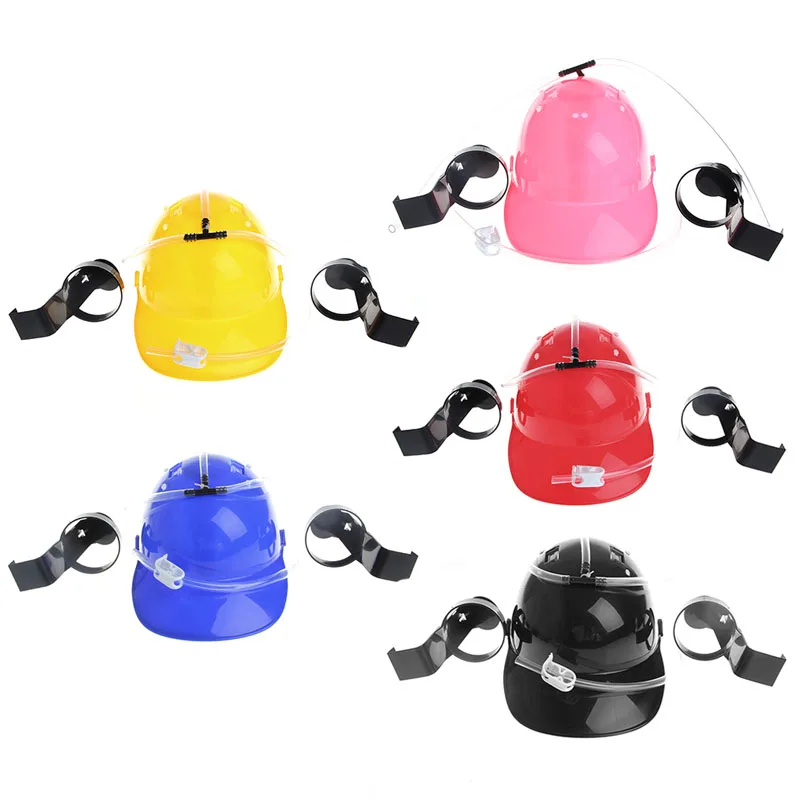 Beer Wine Drinking Helmet Hard Hat Game Drink Party Dispenser New Year