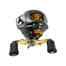 12+ 1 Шариковые подшипники Рыболовная катушка 6,3: 1 Передаточное отношение Приманка литейная катушка правая/левая рука Магнитная Тормозная система высокоскоростная Рыболовная катушка