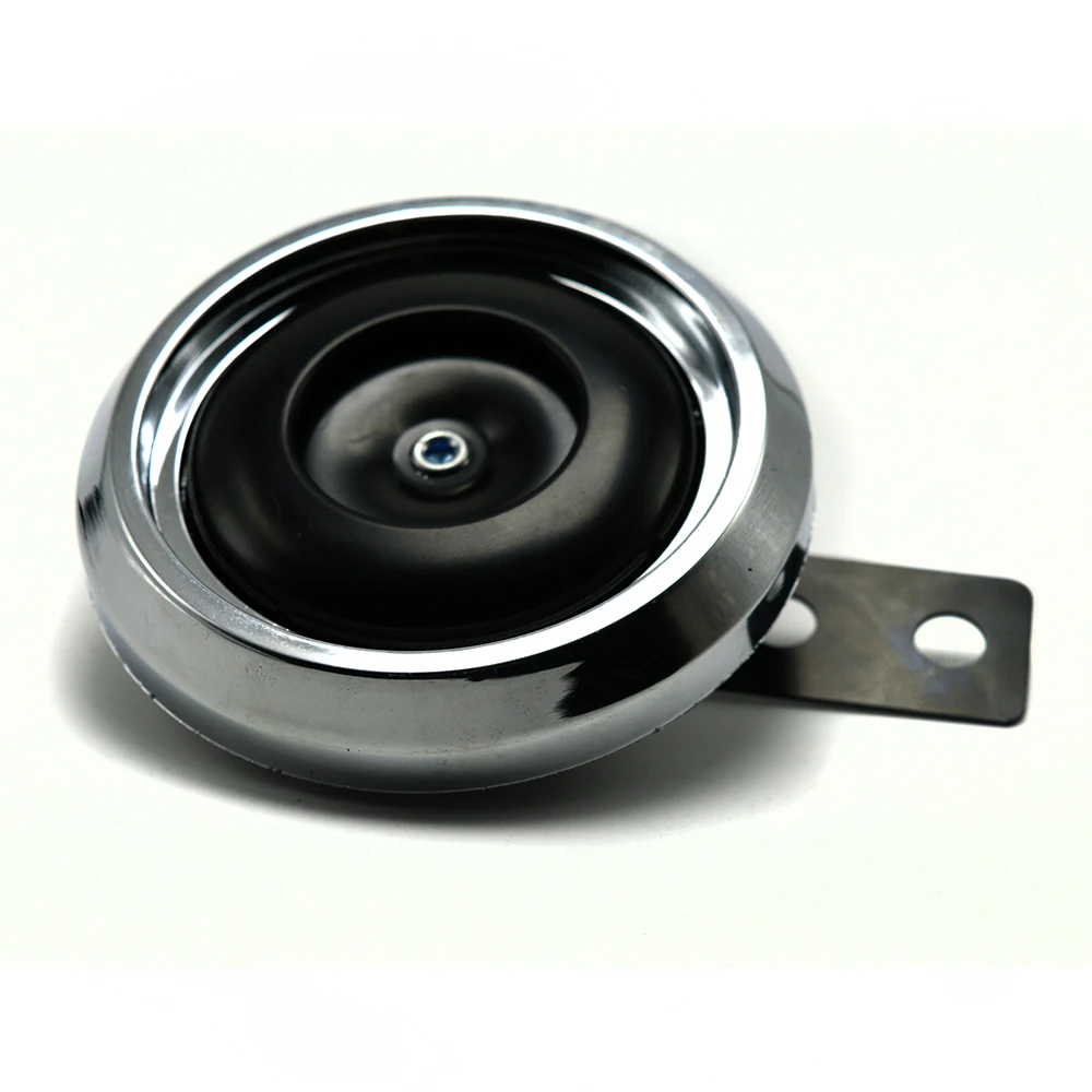 

Chrome plated New 12V Horn for Motorbike Motorcycle Chopper Scooter High Cost Performance Free shipping